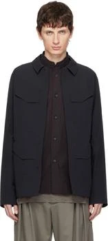 Veilance Black Field Softshell Jacket