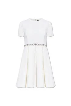 Versace | Versace Short-Sleeved Belted Dress