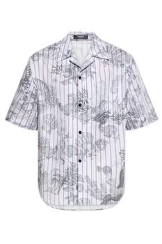 Versace | Versace Pattern-Printed Short-Sleeved Shirt