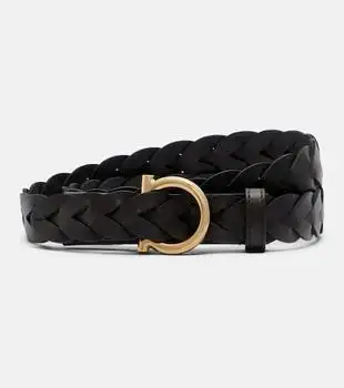 Salvatore Ferragamo | Gancini braided leather belt