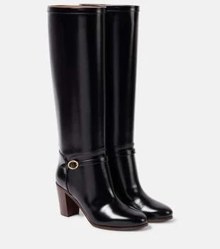 Valentino | Pattie 75 leather knee-high boots