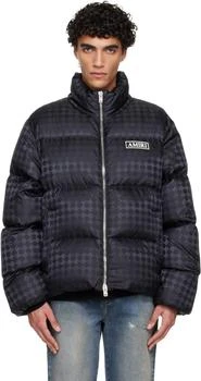 AMIRI | Black MA Quad Jacquard Down Jacket