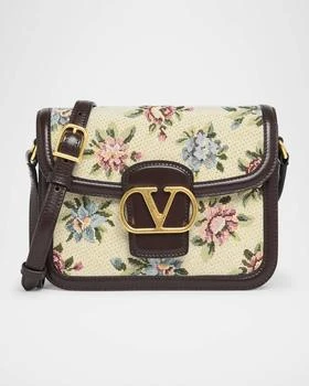 Valentino | 9 to 5 Small Jacquard Floral Shoulder Bag