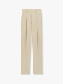 Yves Saint Laurent | Wool tuxedo trouser with silk lining