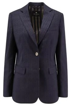 ETRO | Etro Single-Breasted Striped Blazer