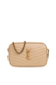 Yves Saint Laurent | Saint Laurent Lou Logo Plaque Mini Shoulder Bag