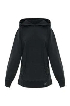 MAISON MARGIELA | Maison Margiela Logo Printed Oversized Hoodie