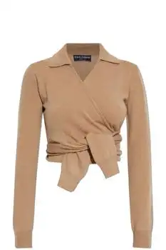 Dolce & Gabbana | Dolce & Gabbana Wrapped Knitted Cardigan