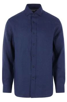 Brunello Cucinelli | Brunello Cucinelli Buttoned Long-Sleeved Shirt
