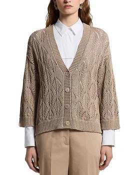 Peserico Pointelle Cardigan