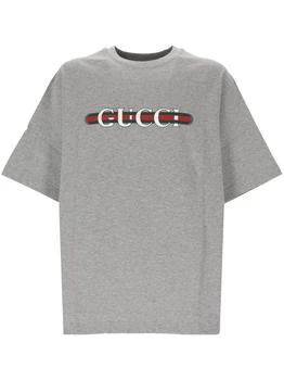 Gucci | Gucci Logo Printed Crewneck T-Shirt