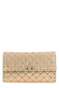 Valentino | Valentino Garavani Rockstud Spike Foldover Top Clutch Bag