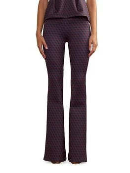 Bonded Fit 
Flare Pants