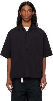 Jil Sander | Black Cotton Poplin Shirt