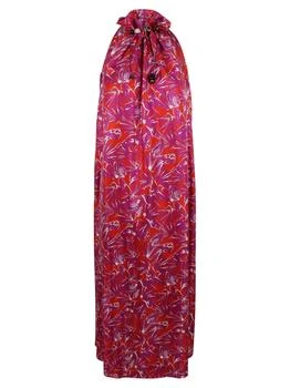 Max Mara | Max Mara Cartone All-Over Printed Sleeveless Dress