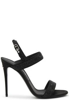 Dolce & Gabbana | Dolce & Gabbana Kim Embellished Satin Sandals
