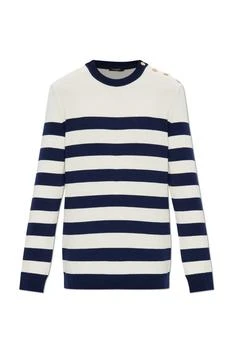 Balmain | Balmain Stripe Patterned Jumper