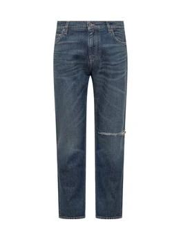 Dolce & Gabbana | Dolce & Gabbana Logo Plaque Distressed Jeans