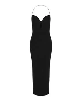 Givenchy | Plunging Halter Midi Dress