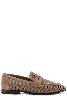 Brunello Cucinelli | Brunello Cucinelli Net Detailed Slip-On Loafers