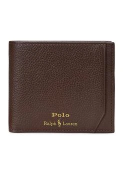 Pebbled Leather Billfold Wallet