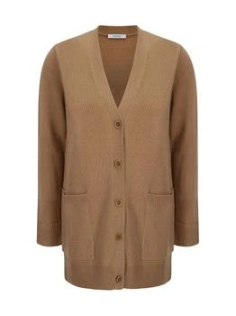 Max Mara | Max Mara Villar V-Neck Long-Sleeved Cardigan