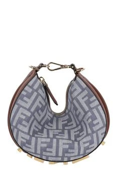 Fendi | Fendi Fendigraphy FF Jacquard Mini Hobo Bag