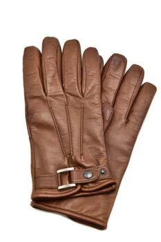 Mario Portolano Mario Portolano Leather Gloves in Brown