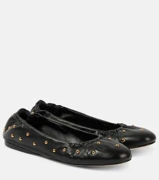 Chloé | Eia studded leather ballet flats