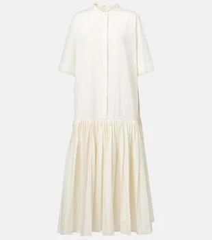 Jil Sander | Cotton poplin maxi dress