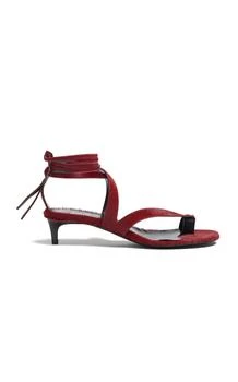 Khaite | Khaite Aimee Strappy Calf Hair Sandals - Moda Operandi