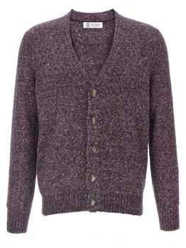 Brunello Cucinelli | Brunello Cucinelli V-Neck Knitted Cardigan