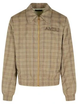AMIRI | Amiri Zip-Up Checked Jacket