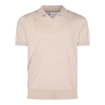 Brunello Cucinelli | Brunello Cucinelli Short Sleeved Ribbed Polo Shirt