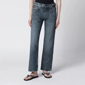 Balenciaga | Vintage blue jeans with worn effect