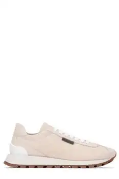 Brunello Cucinelli | Brunello Cucinelli Round-Toe Lace-Up Trainers
