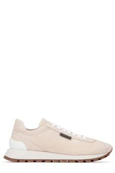 Brunello Cucinelli | Brunello Cucinelli Round-Toe Lace-Up Trainers