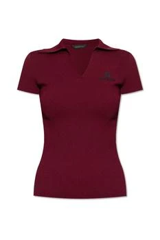Balenciaga | Balenciaga Logo Embroidered Polo Shirt