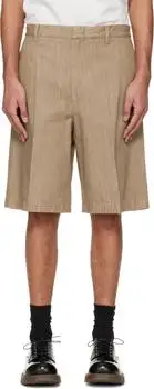 Jil Sander | Beige Lightweight Denim Shorts