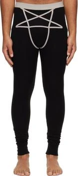Rick Owens | Black Concordians Thermal Leggings