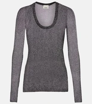 Isabel Marant | Thalia lamé top