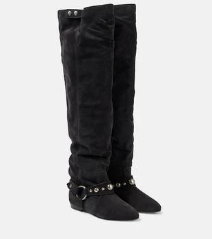 Isabel Marant | Selize suede over-the-knee boots