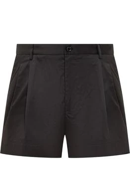 Dolce & Gabbana | Dolce & Gabbana Pleated Gabardine Shorts