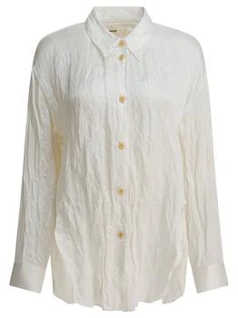 Khaite | Khaite Long-Sleeved Crinkled Shirt