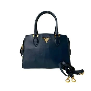 Prada | Leather Boston Bag Handbag Shoulder Bag (Pre-Owned)