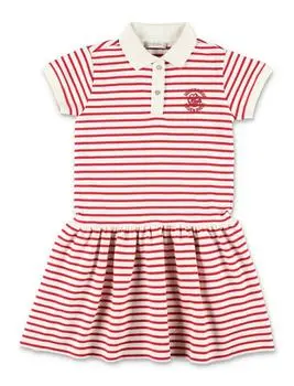 Golden Goose Kids Polo Striped Dress