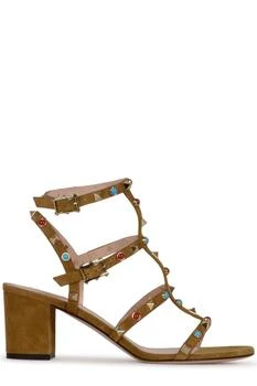 Valentino | Valentino Garavani Rockstud Buckle Detailed Sandals