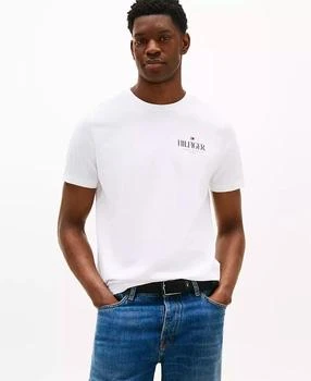 Men
s Relaxed Fit Short Sleeve Crewneck Stack Logo T-Shirt