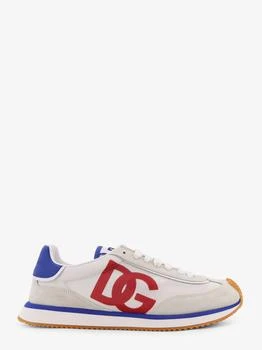 Dolce & Gabbana | Leather sneakers with DG logo