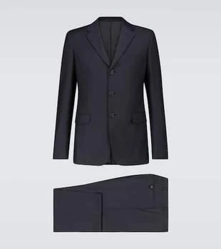 Prada | Formal wool and mohair-blend suit
